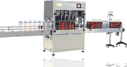 四頭定量全自動(dòng)食用油灌裝機(jī)